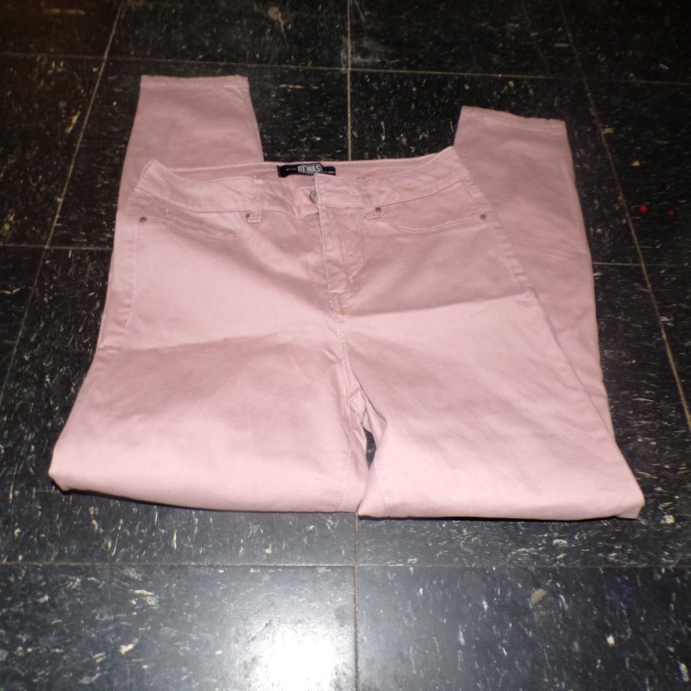 Rewash pink shade skinny jeans size 5-0569